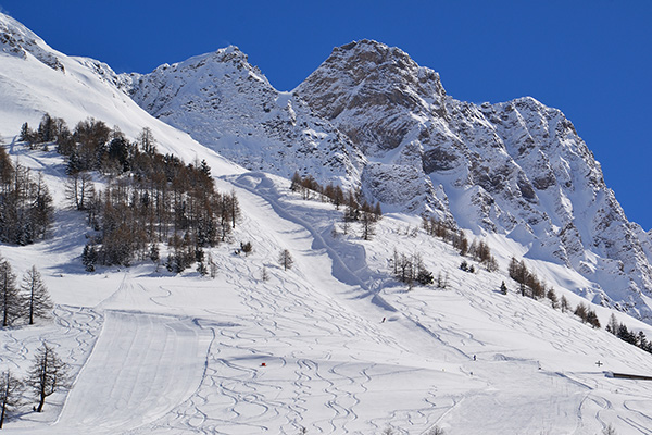 La Fouly en hiver
