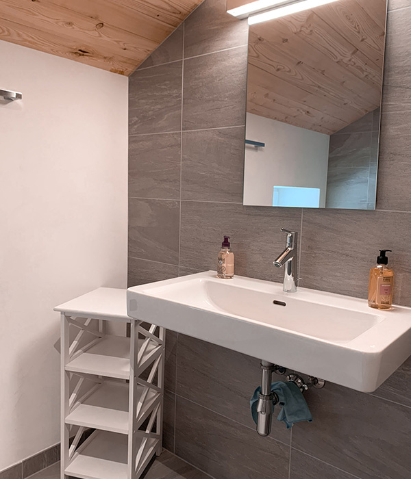 salle de bain Gîte de La Fouly
